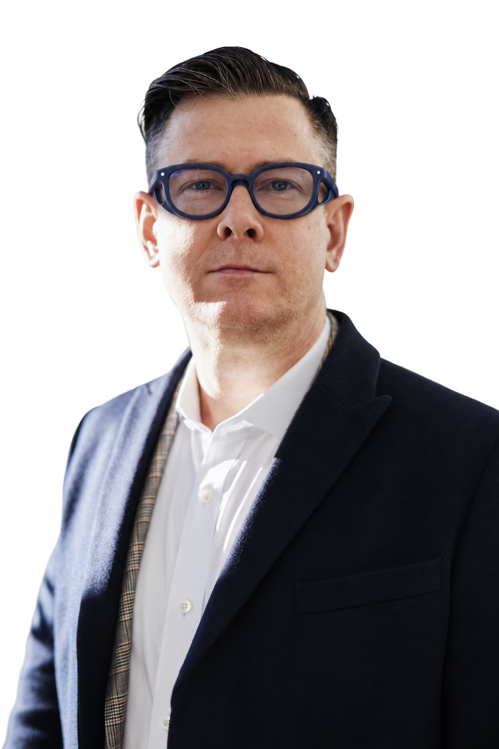 Medewerker met Pro-Frames-bril