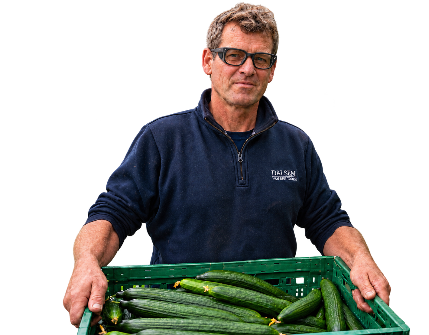 Ogen achter een Pro-Frames-bril